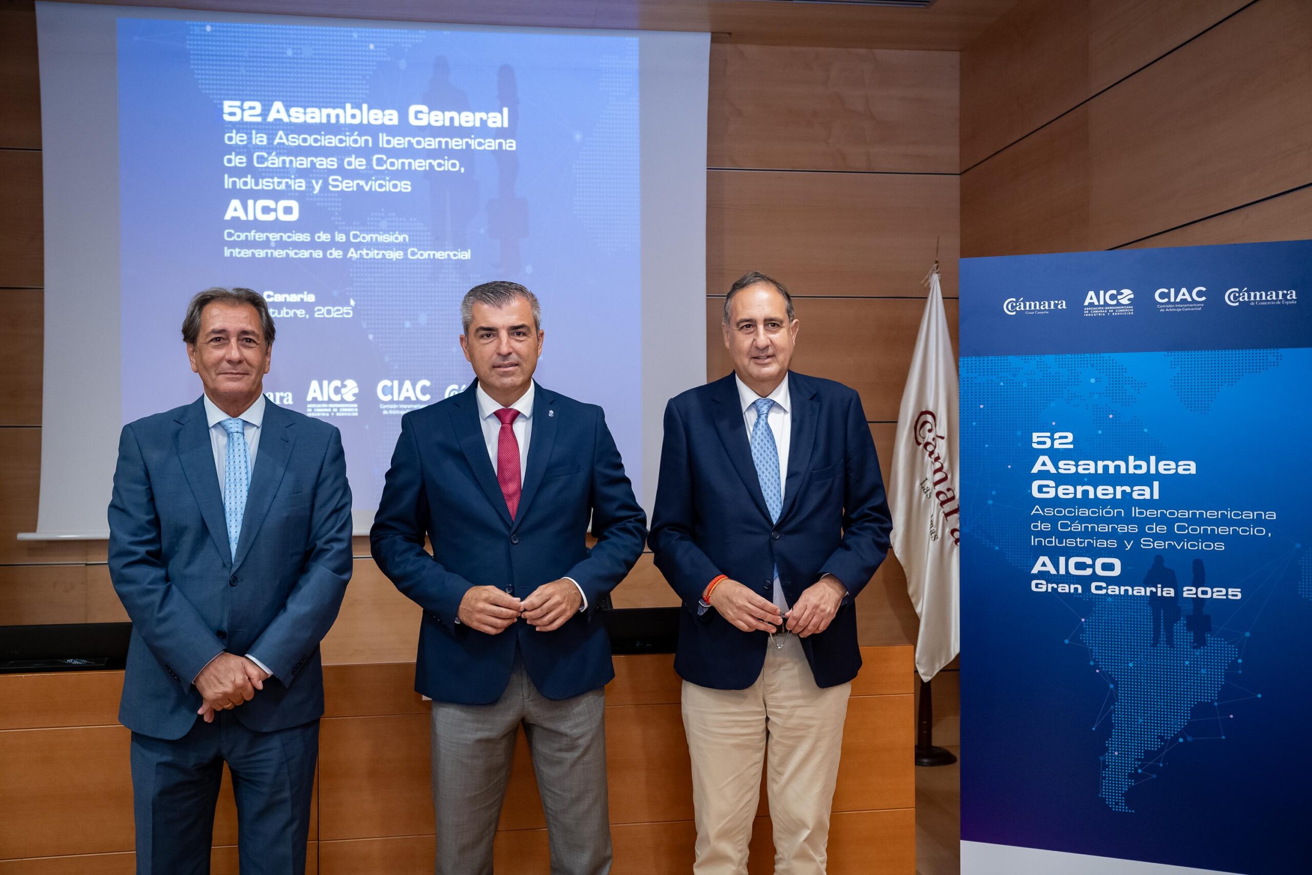 Gran Canaria, España, acogerá a representantes de las principales cámaras empresariales de  iberoamérica en la 52 Asamblea General de AICO